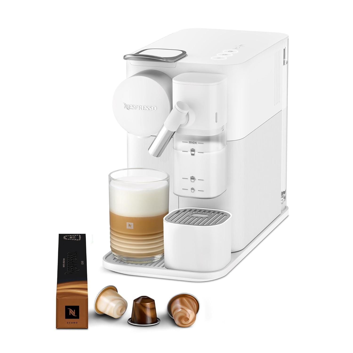 كيف تختار ماكينة قهوة: مراجعة شاملة لنسبريسو لاتيسيما وان F121