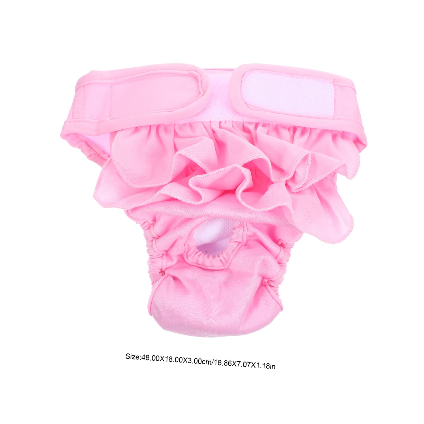 Totority Cotton Doggy Diapers Doggy Diapers for Female Dogs Dog Period Panties Puppy Sanitary Pant