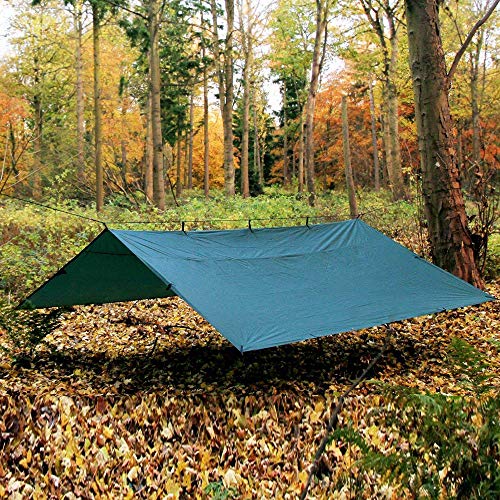 image for KALINCO Waterproof Camping Tarp Tent Hammock Rain Fly, 10X10FT/10X15FT