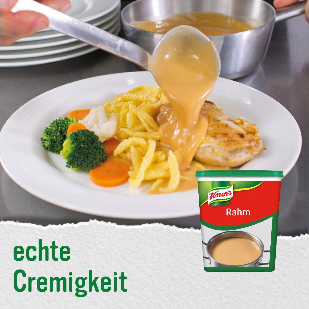 Knorr Rahmsauce (cremig, auch als Saucenbinder) 1er Pack (1 x 1 kg)
