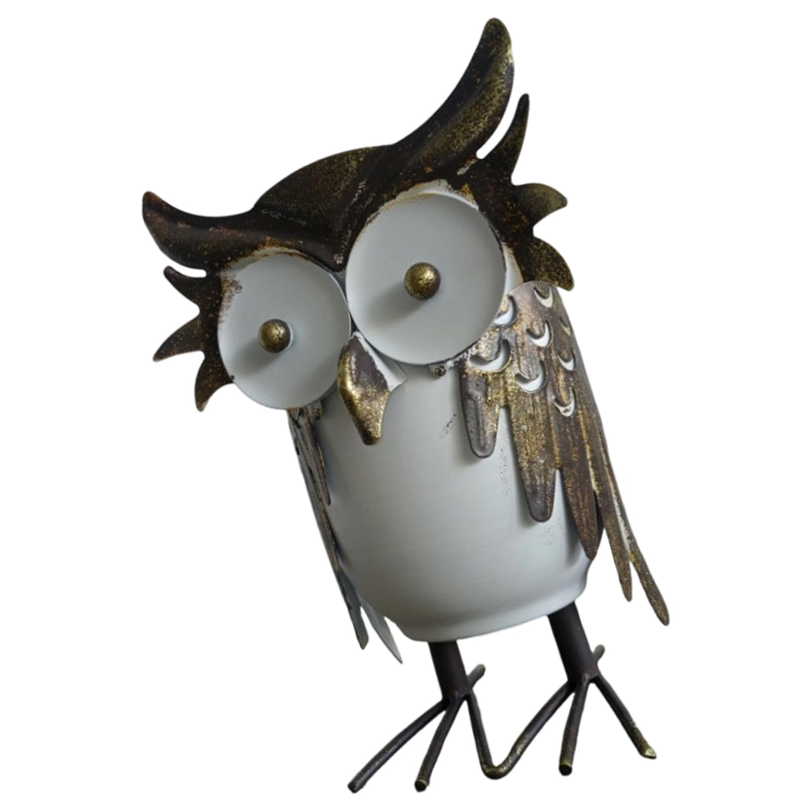 HZGFNBZ And Artistic Iron Owl Planter Flower Pots for Garden Enhancement Multipurpose Planting Option Decorative Planter