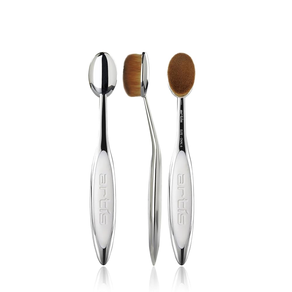 メイク道具・化粧小物 artis OVAL 7 BRUSH Amazon.com: Artis Elite Oval Brush 7 - Rose Gold, 1 Pc