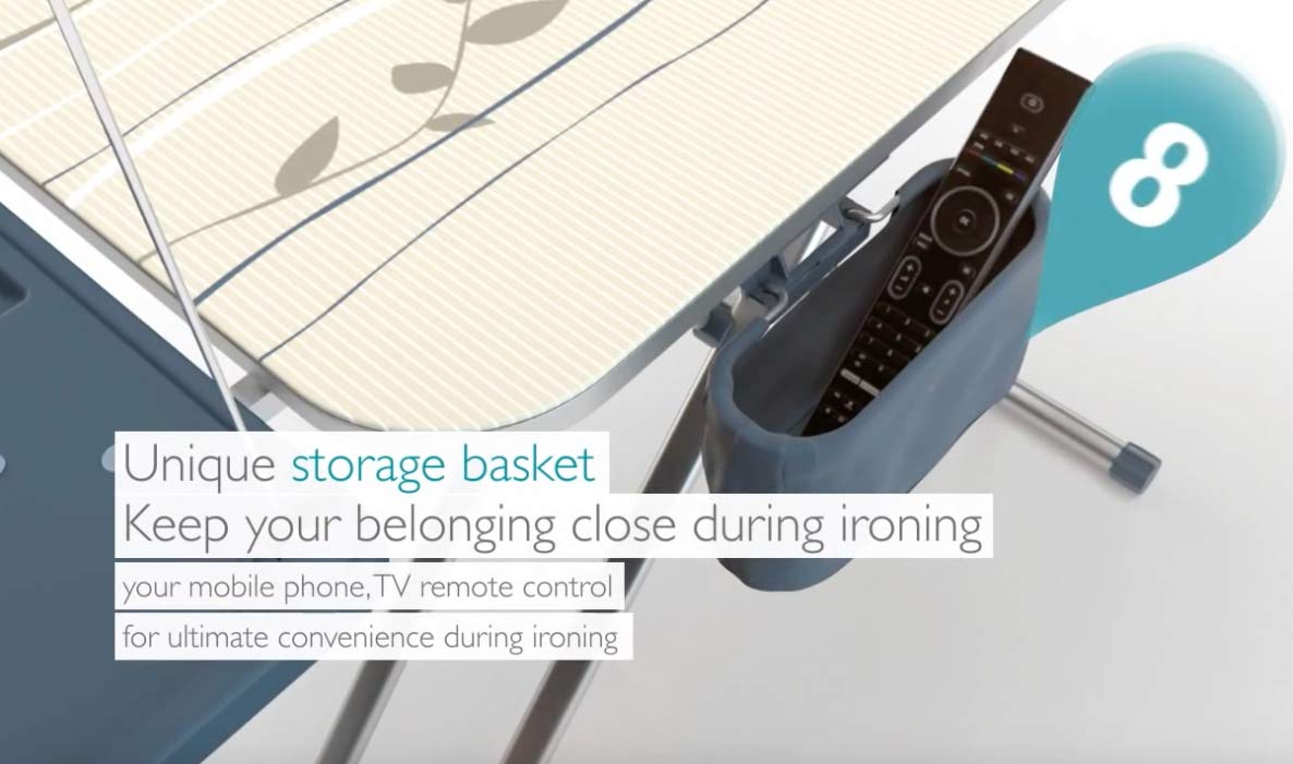 Parker & Company The Pro Board, Extra Wide Ironing Board w/Unique