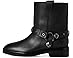 Kate Spade New York Spade Flower Stud Smooth Leather Moto Boots - Left View