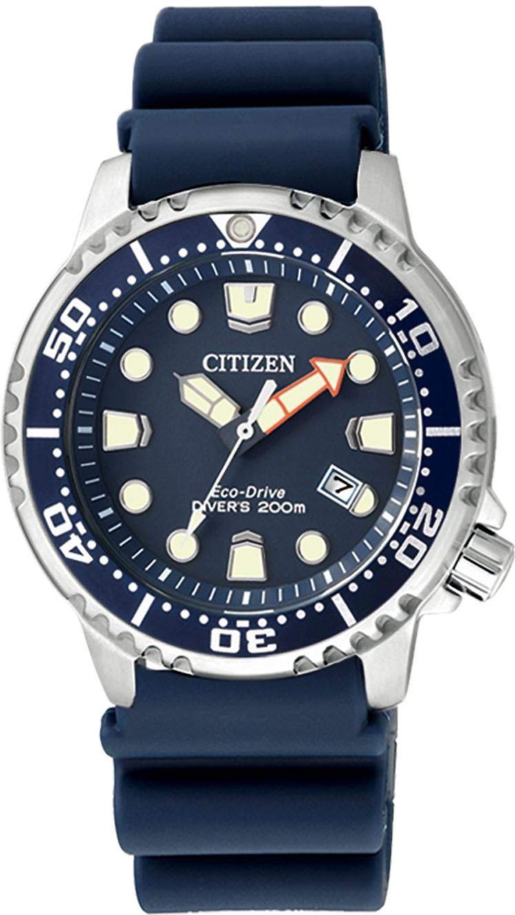 Citizen Reloj Analógico para Mujeres de Eco-Drive con Correa en Caucho