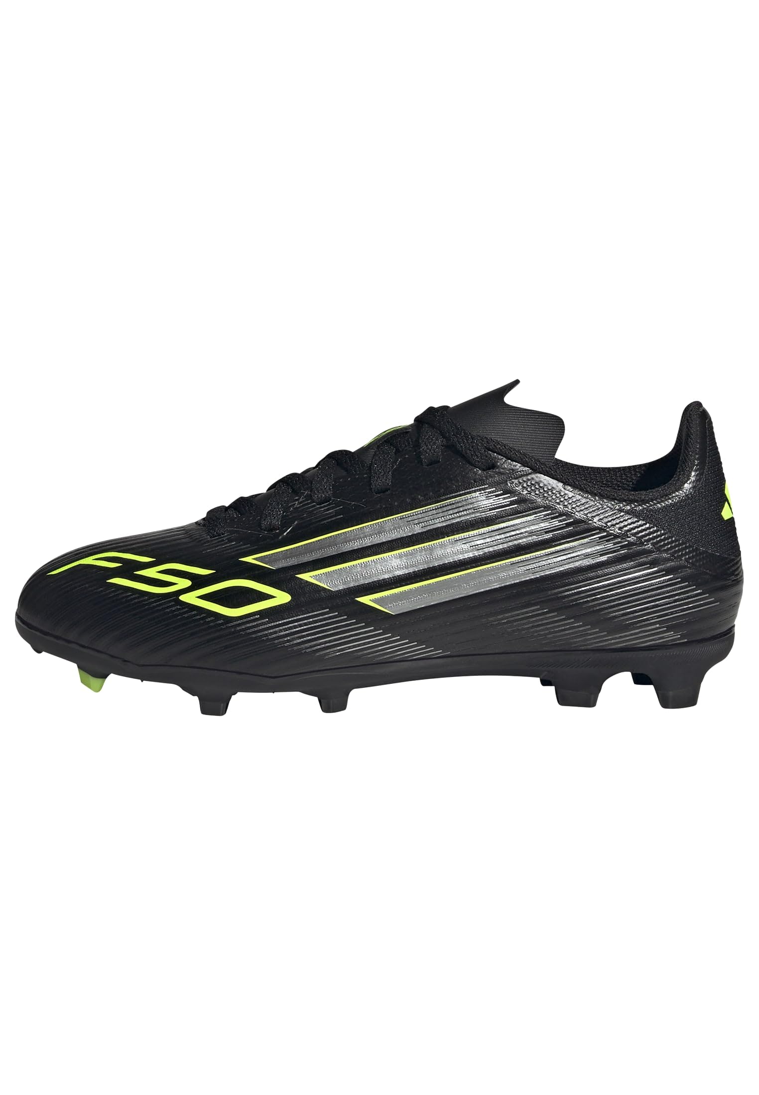 Adidas Junior F50 League Firm Ground Football Boots - Black