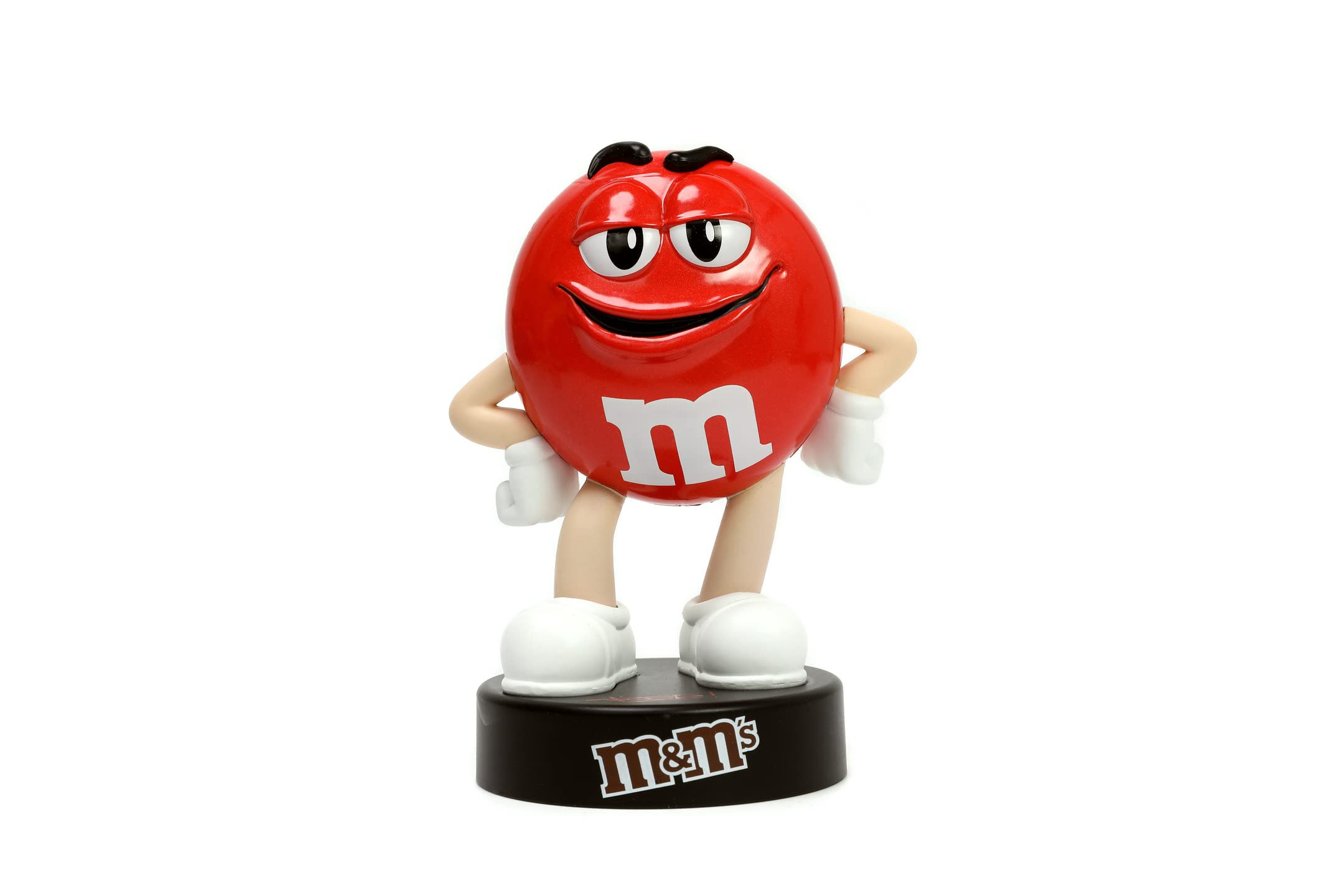 Jada Toys M&Ms Red Figure (10cm) - M&M's Red Collectible Metal