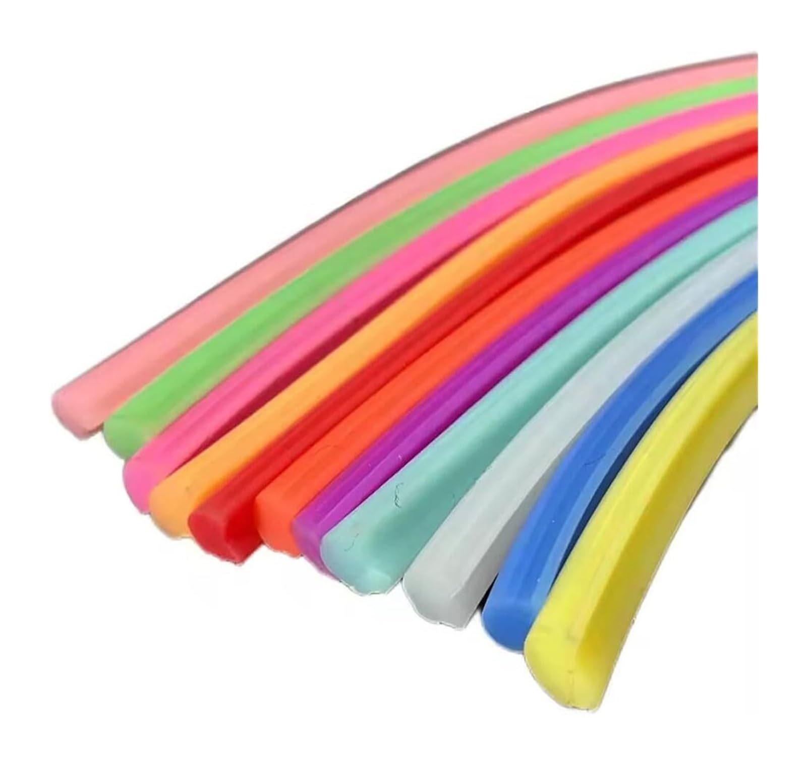 CYJAZNHH 1M Bendable Diffuser, 12mm Neon Strip Multicolor Separate DIY Tube(Grün)