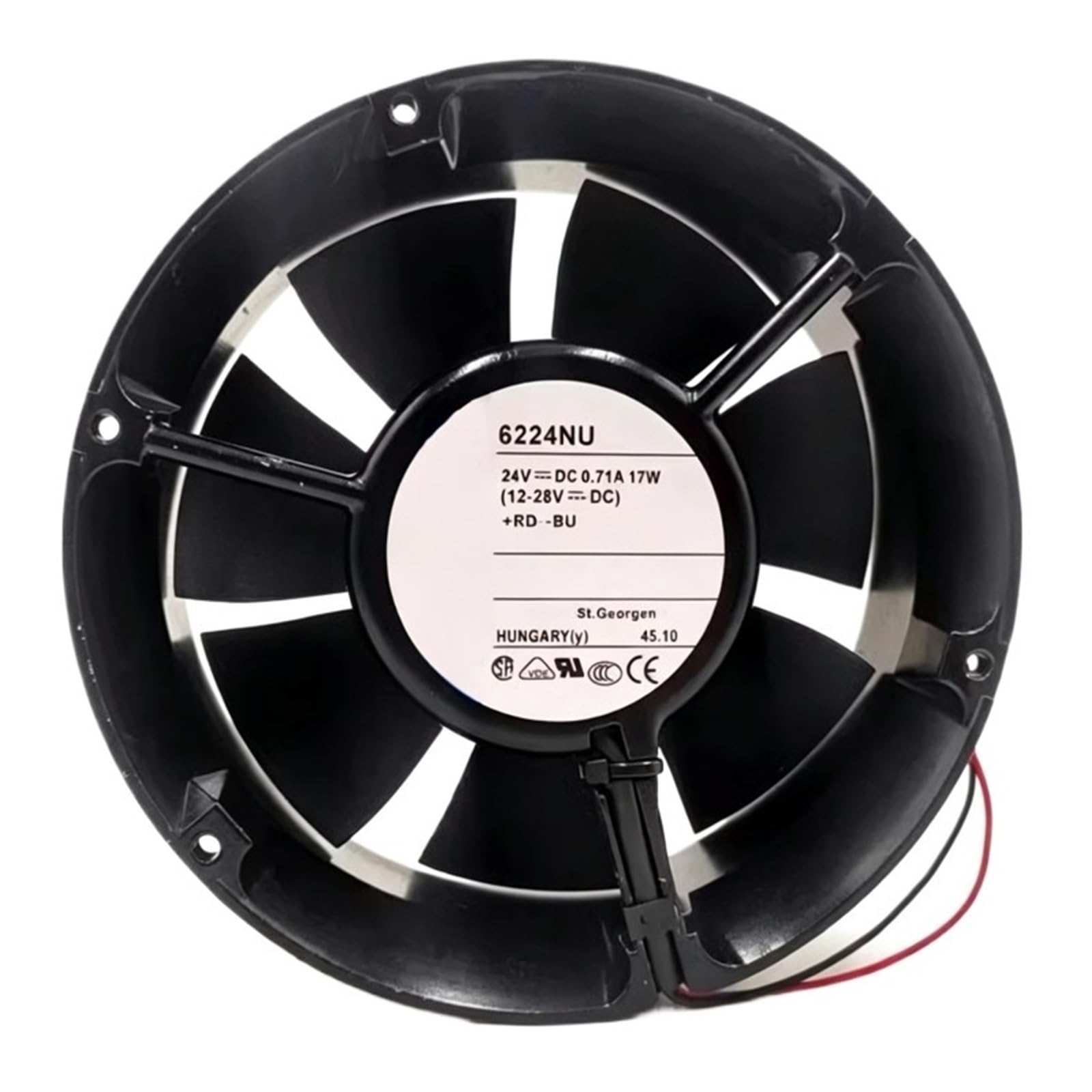 MBPAIHOP 6224NU 24V 0.71A 17W Fan(2 wires)