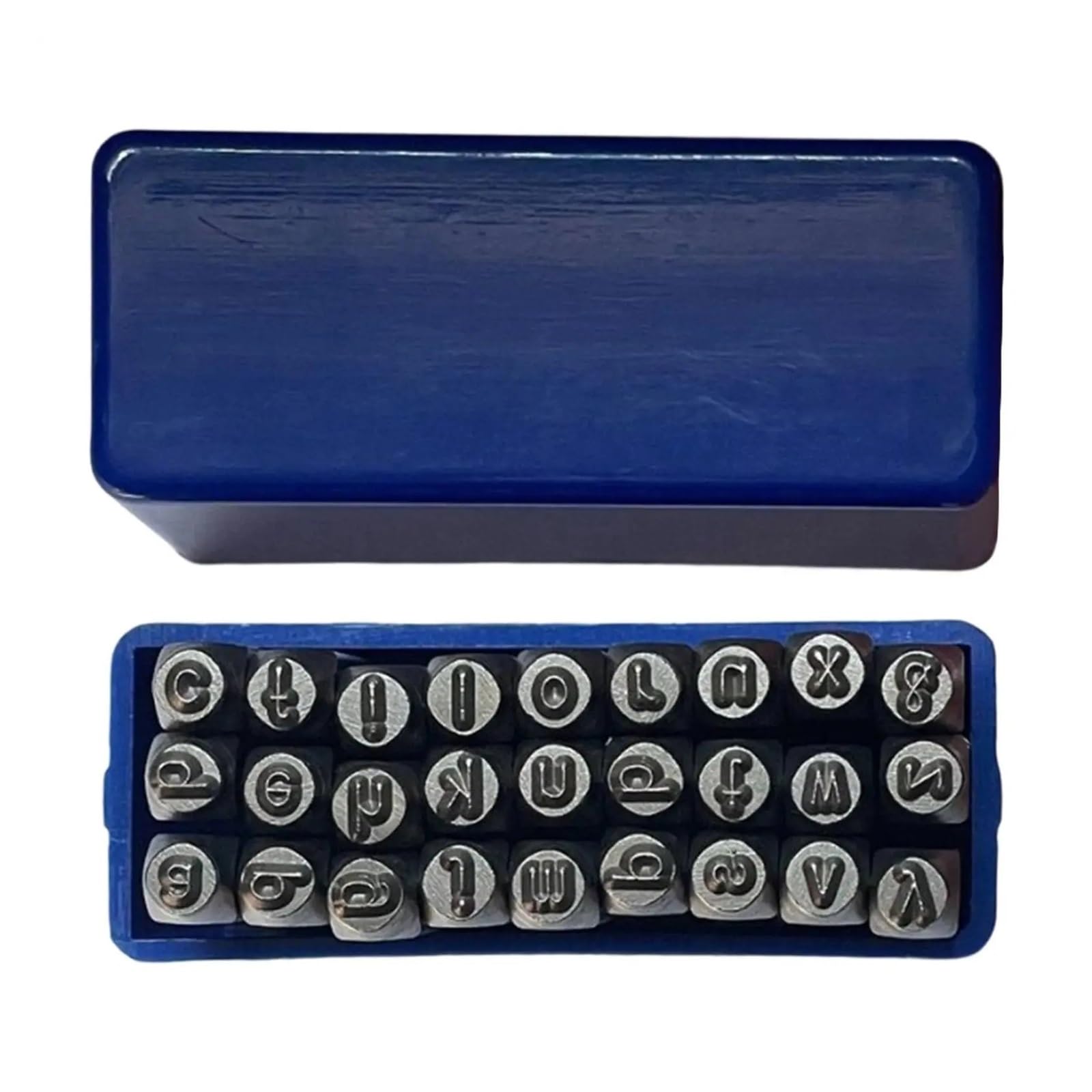 AXVOLA Steel Letter Mould Metal Stamp Letter Punching Tool