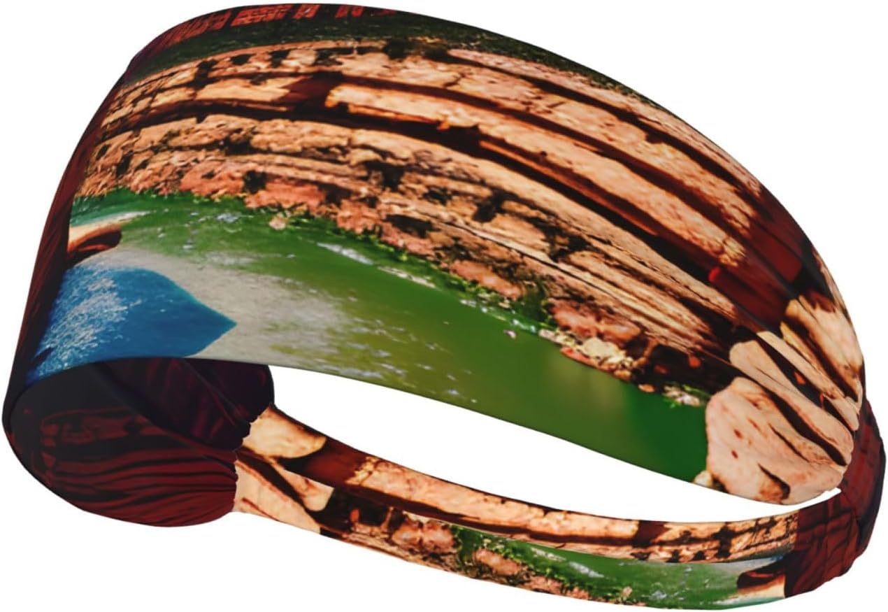 Grand Canyon Print Ultra-Soft Elastic Headband Sports Running Gym Outdoor Activities Gifts Headwear