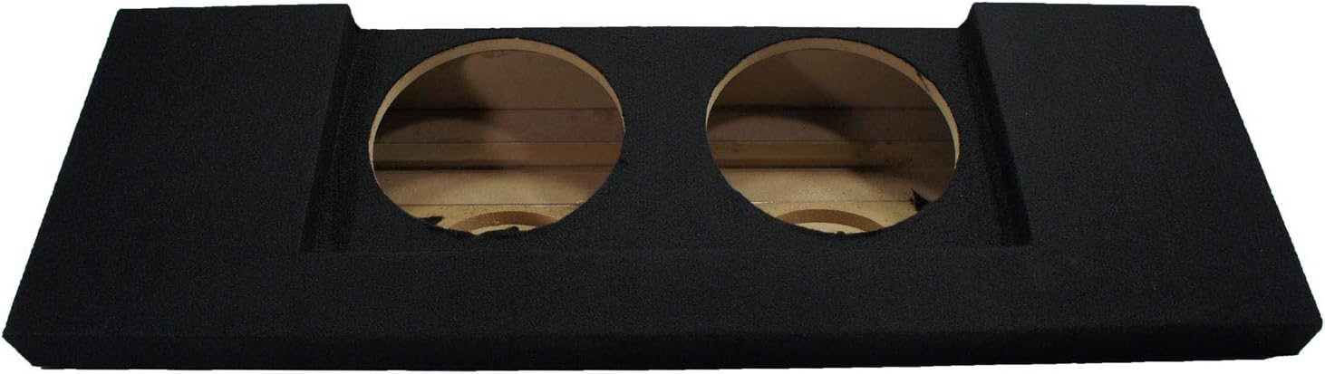American Sound Connection Compatible with 2015-2025 GMC Canyon Crew Cab Truck Dual 10" Kicker 43C104 Sub Box Enclosure New