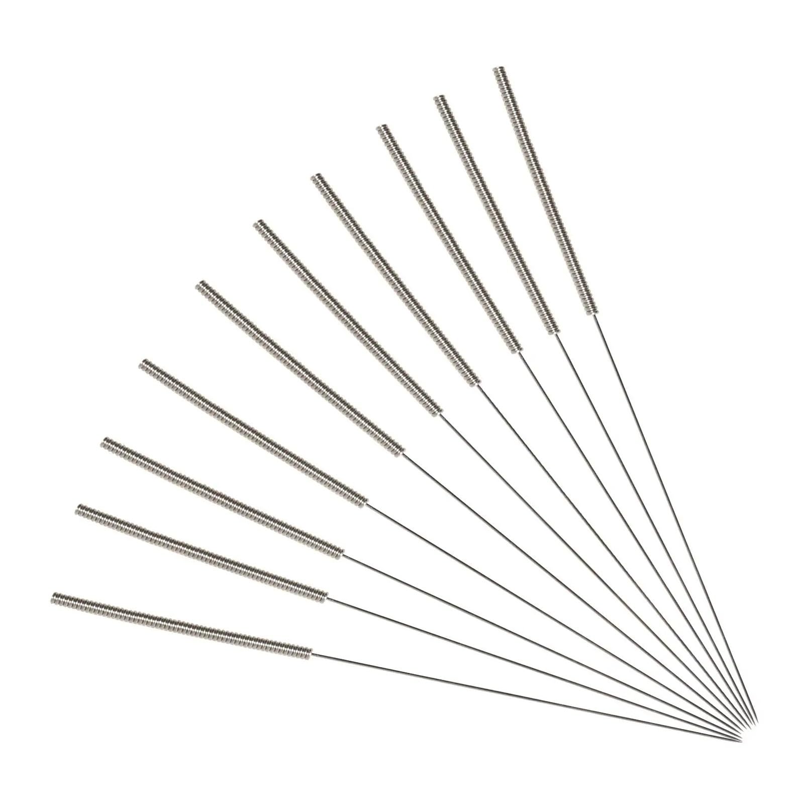 Kit de nettoyage de buse d'imprimante 3D, aiguilles de nettoyage de buse en acier inoxydable de 0,2/0,3/0,4/0,5/0,6/0,8/1,0 mm, nettoyeur de buse d'imprimante 3D(0.2mm 10PCs)