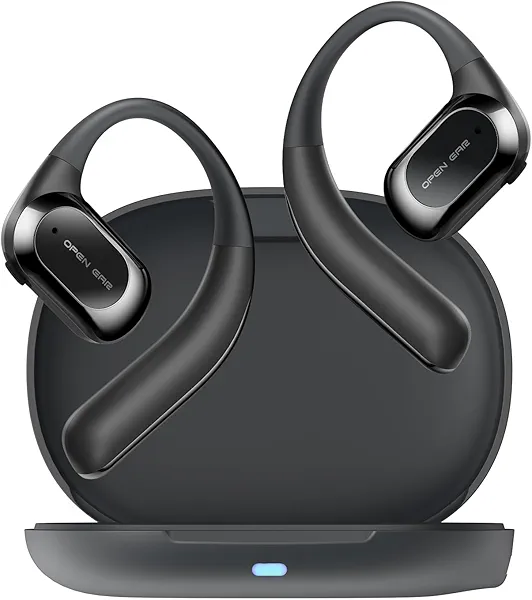 JOYWISE Wireless Bone Conduction Headphones, Bluetooth 5.4 Open Ear Earbuds, IP68 Design for Running, AI Music Generator Headphones