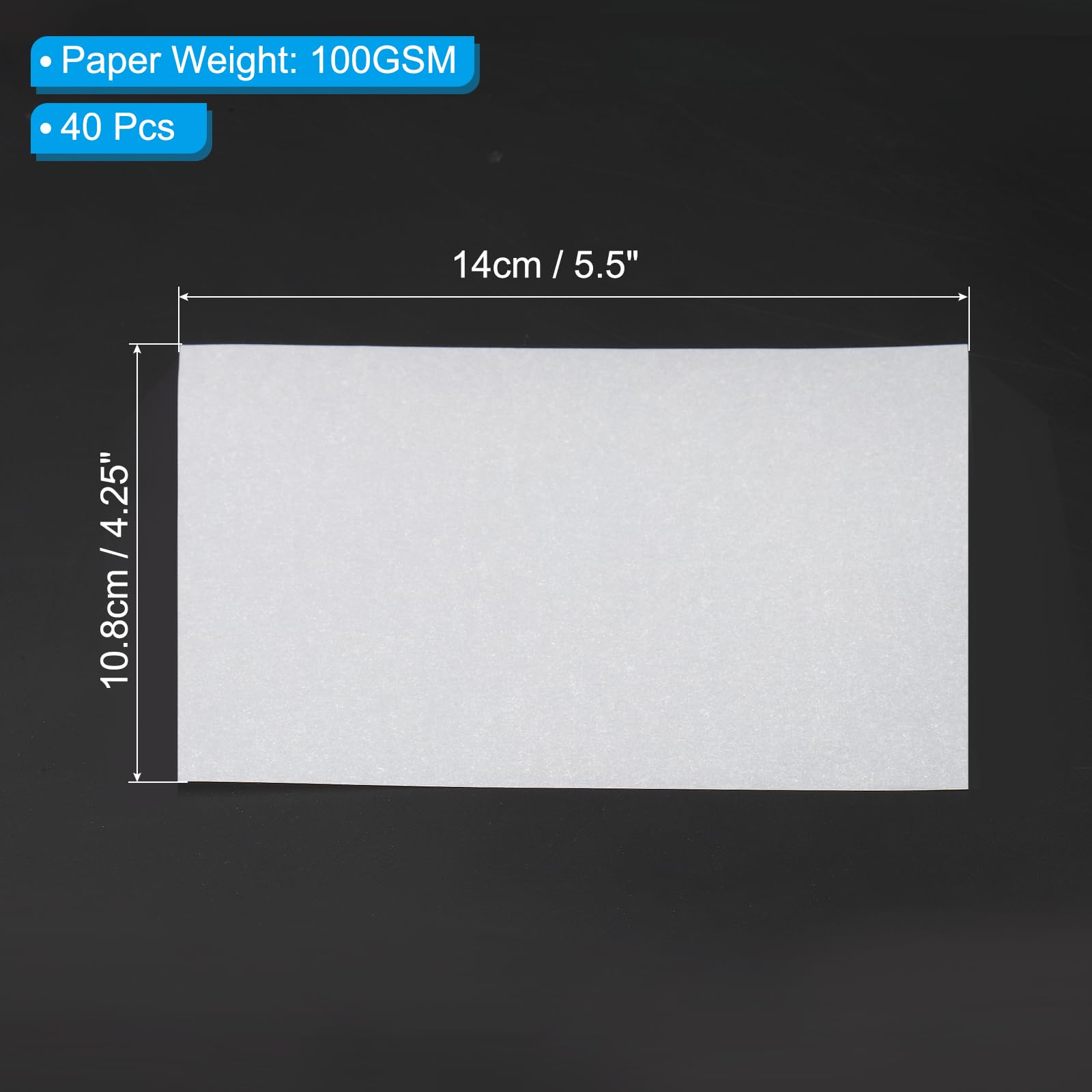 Perkament/Vellum papier A4 Original 150 grams 5 vellen De Mobiele
