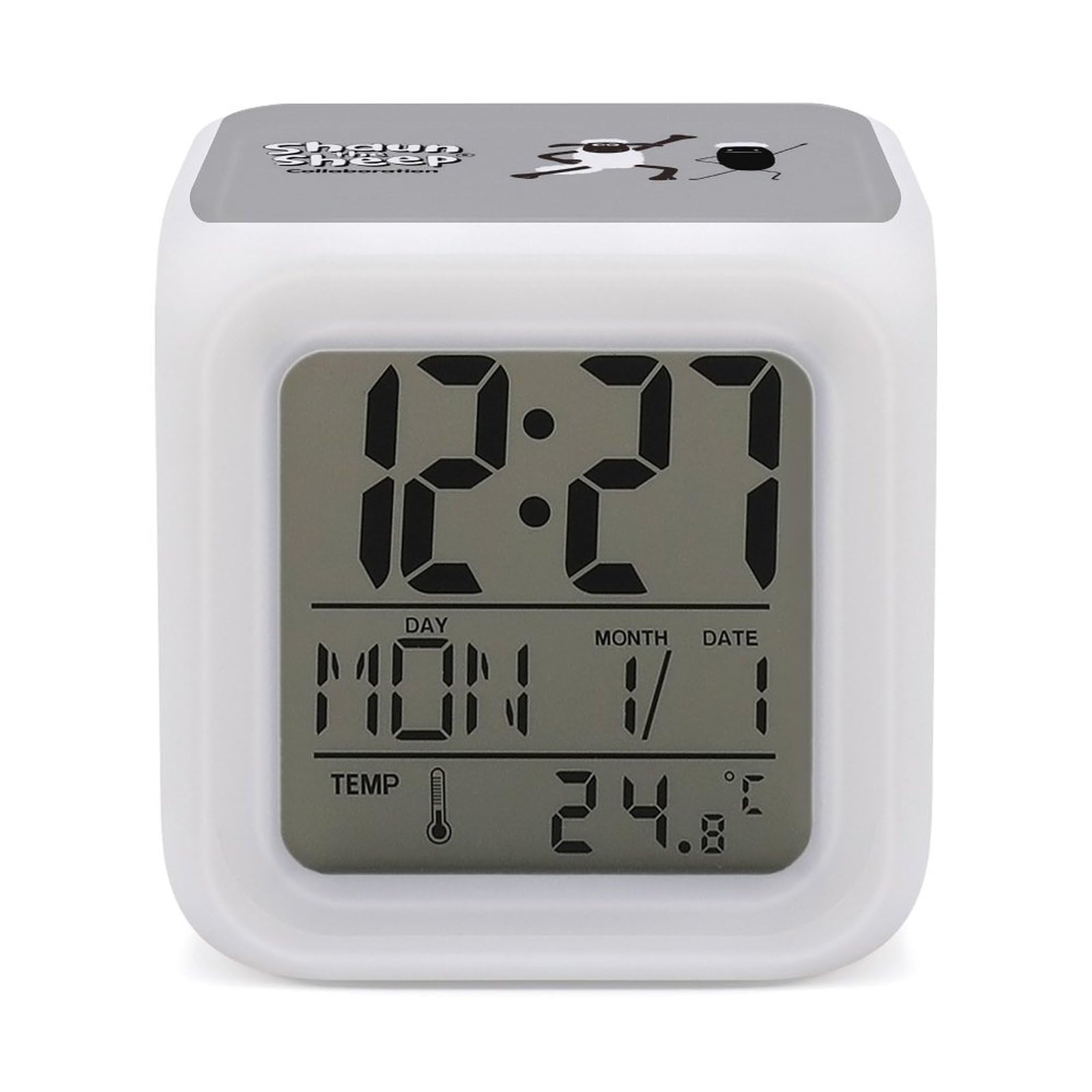 Amazon.co.jp: ひつじのショーン 目覚まし時計 アナログ 大音量