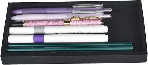 Miniatura 6 de DNC Bandeja de baño, bandeja de tocador de silicona de 7.9 pulgadas para encimera, bandeja de jabón para fregadero de cocina, dispensador de platos,