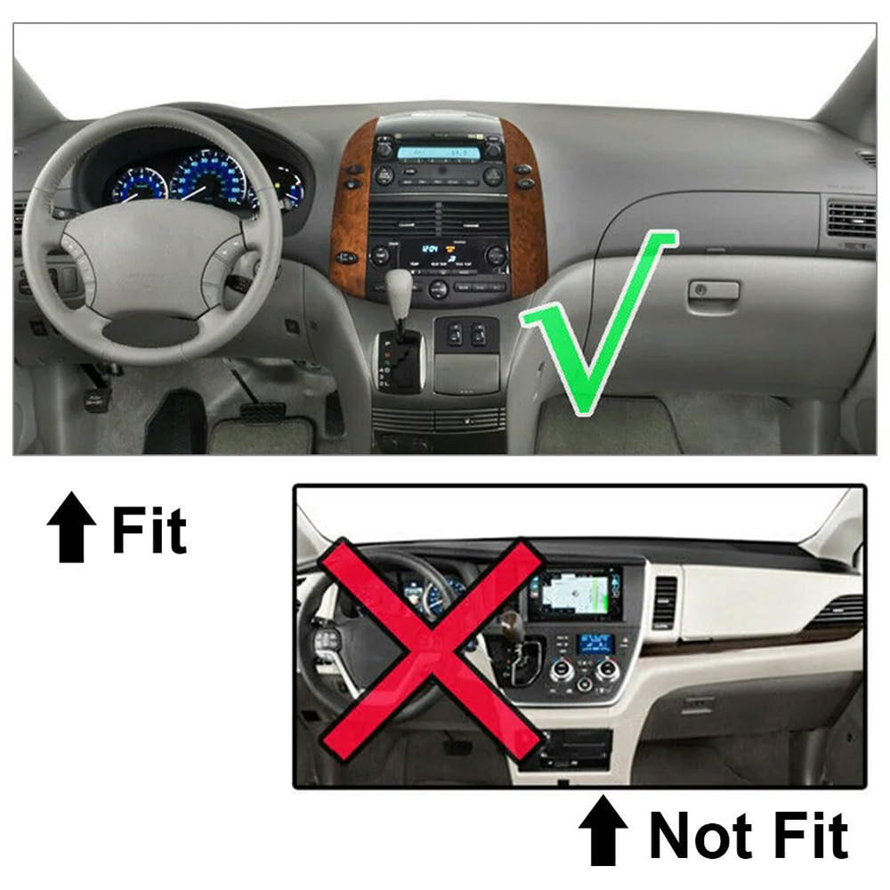Amazon.com: Dash Cover for Toyota Sienna XL20 2004-2010, LHD Car