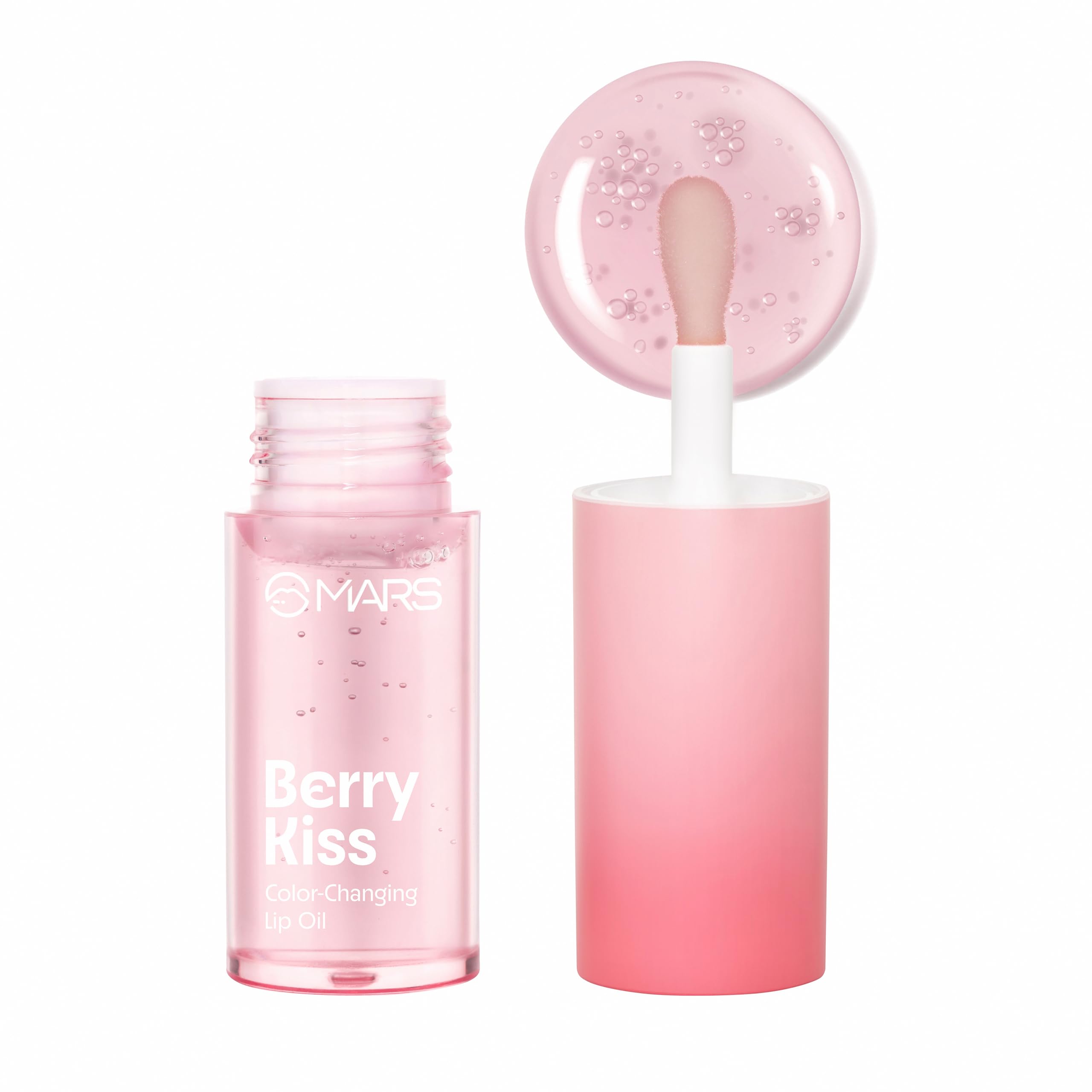 MARS Color Changing Lip Oil (3.5 ml) (03-BERRY KISS) With Fat Applicator | Skin Nourishing Ingredients - Olive Fruit Oil, Jojoba Oil | Hydrating & Moisturising-picture-15