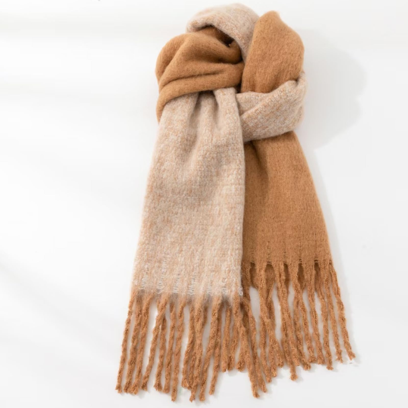 Sciarpa invernale da donna calda scialle lunga grandi sciarpe per il freddo coperta spessa sciarpe oversize grande sciarpa