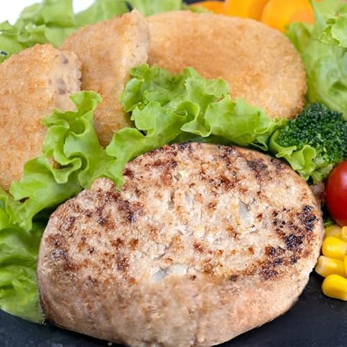 厳選素材使用黒毛和牛コロッケ+厳選素材使用ハンバーグ セット[hane0005]