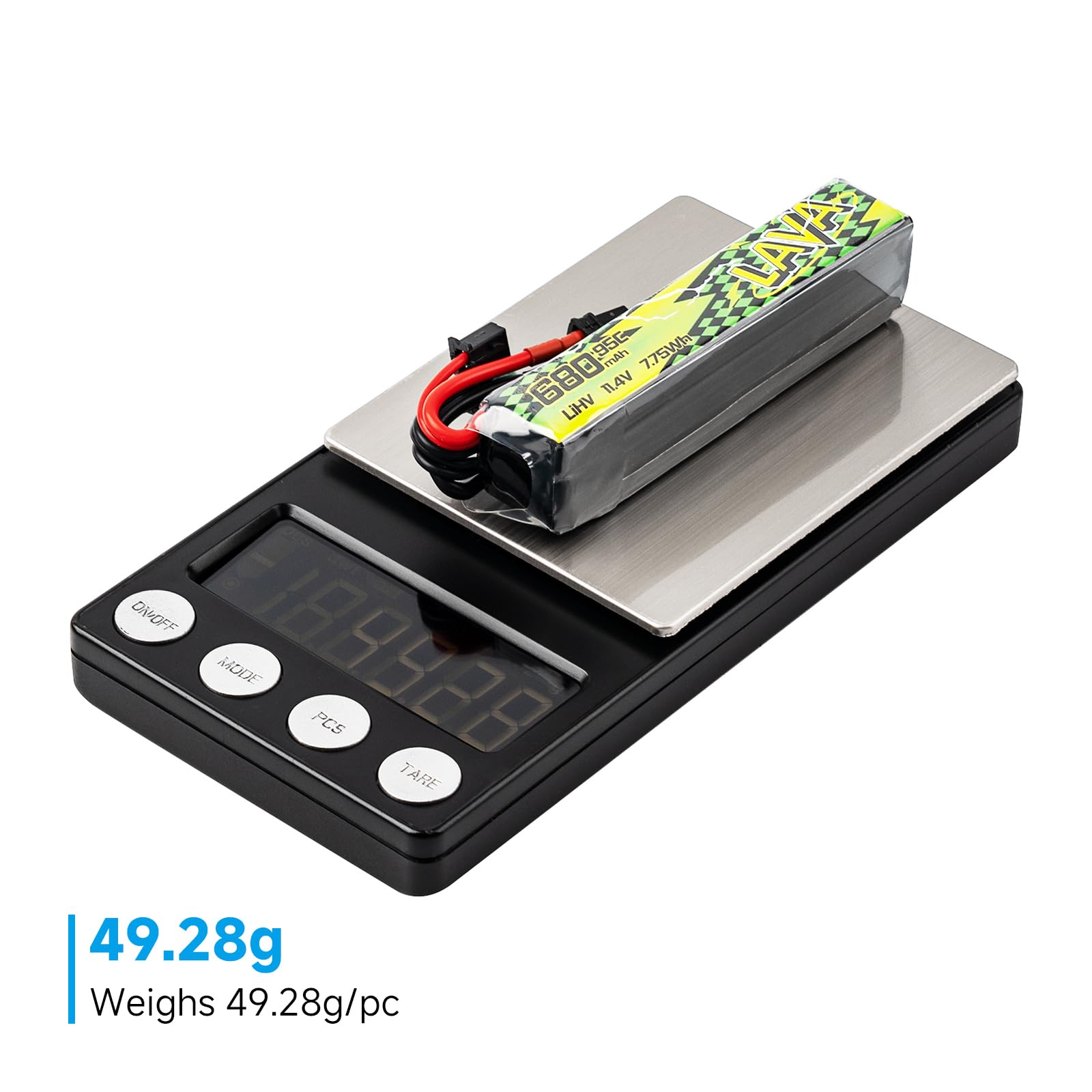 BETAFPV Lava II 3S 680mAh 11.4V 95C LiHV Battery XT30 JST-XH2.54 for Brushless Whoop Drone Quadcopter