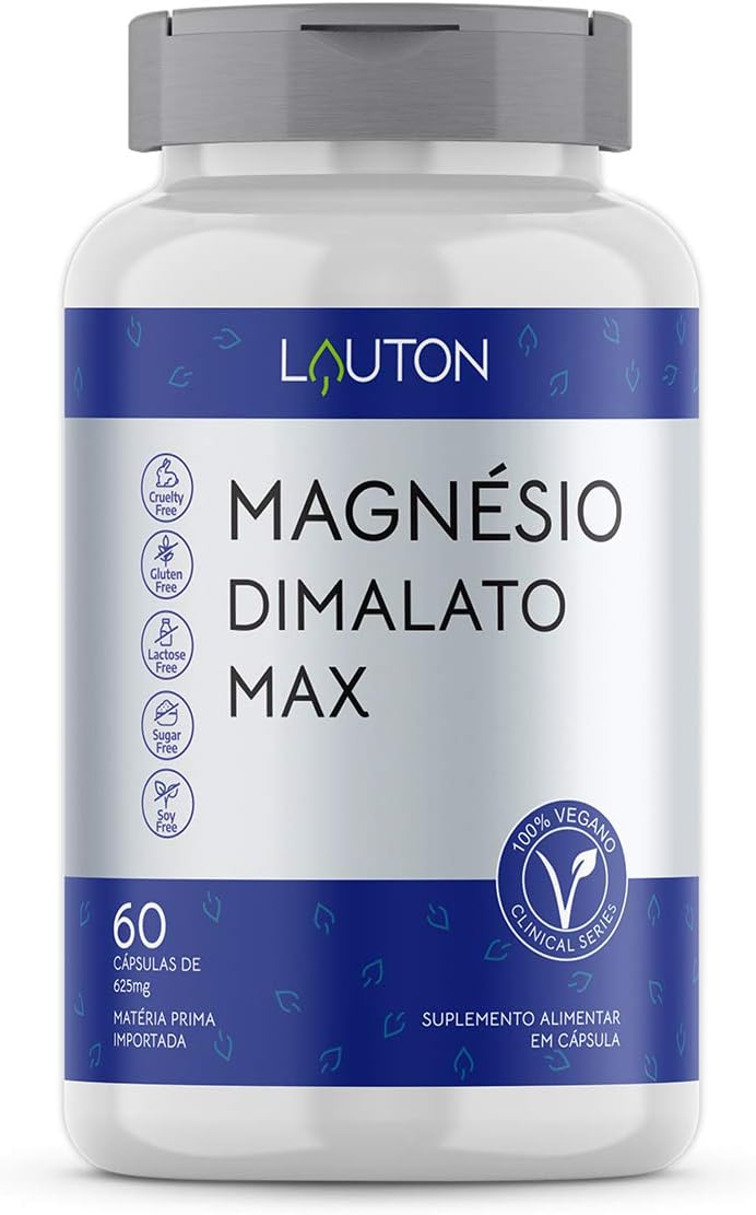 Magnésio Dimalato Max - Lauton Nutrition