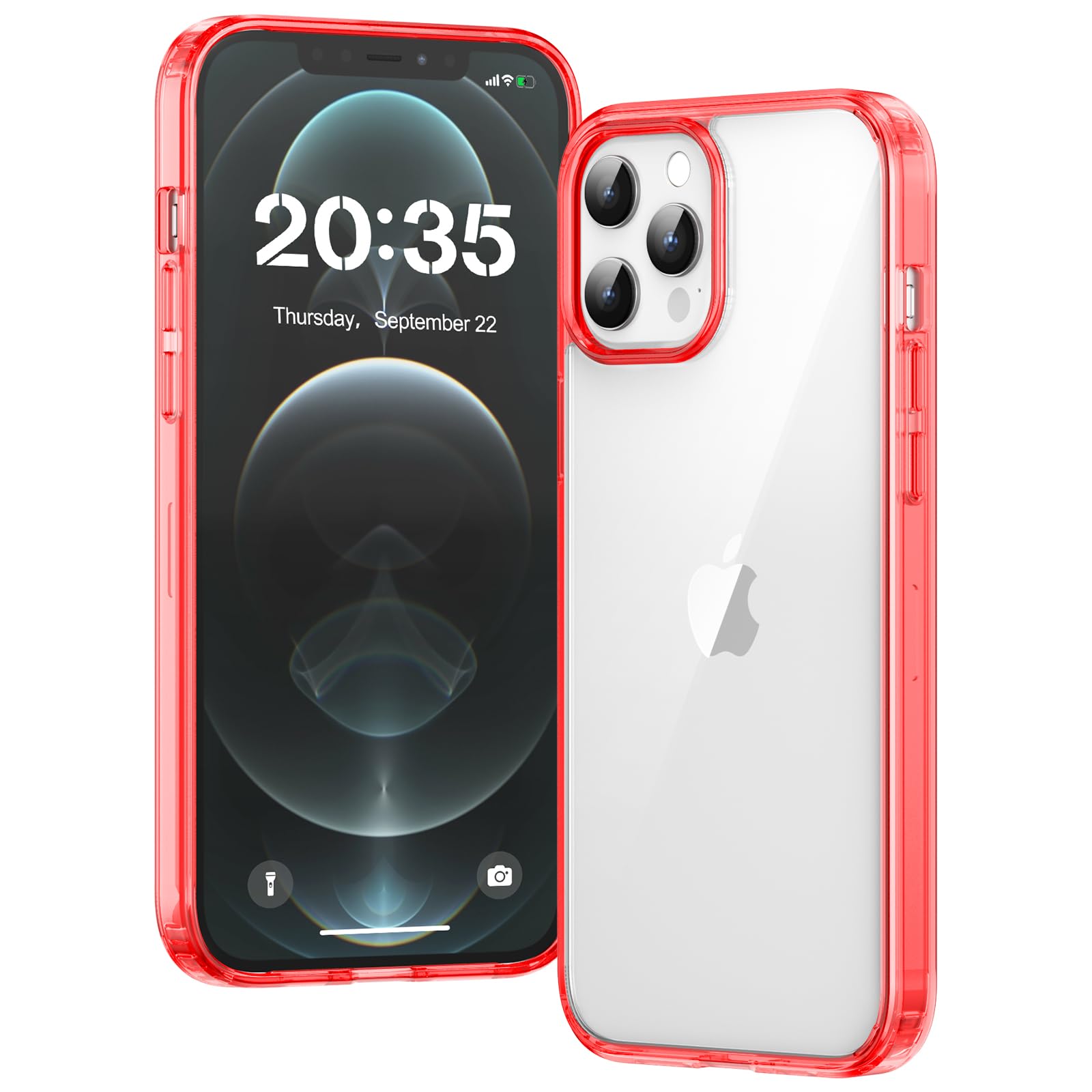 Clear Case for iPhone 15, Ultra Thin, Shockproof TPU Cover, Anti-Yellowing, Crystal Clear, Phone Case for Apple iPhone 15 - Clear — view 412