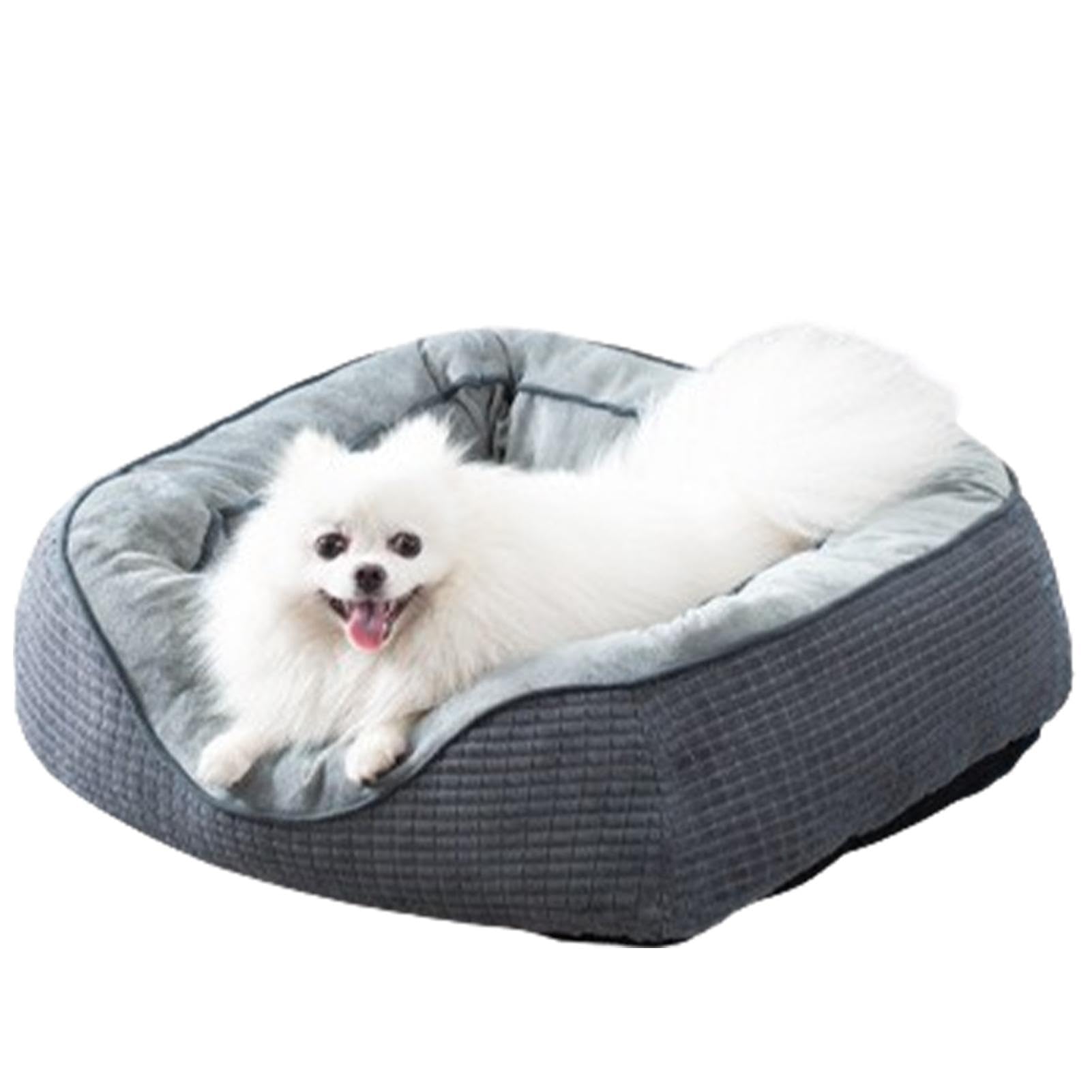 Matelas pour chien déhoussable coussin lavable et tapis de niche antidérapant