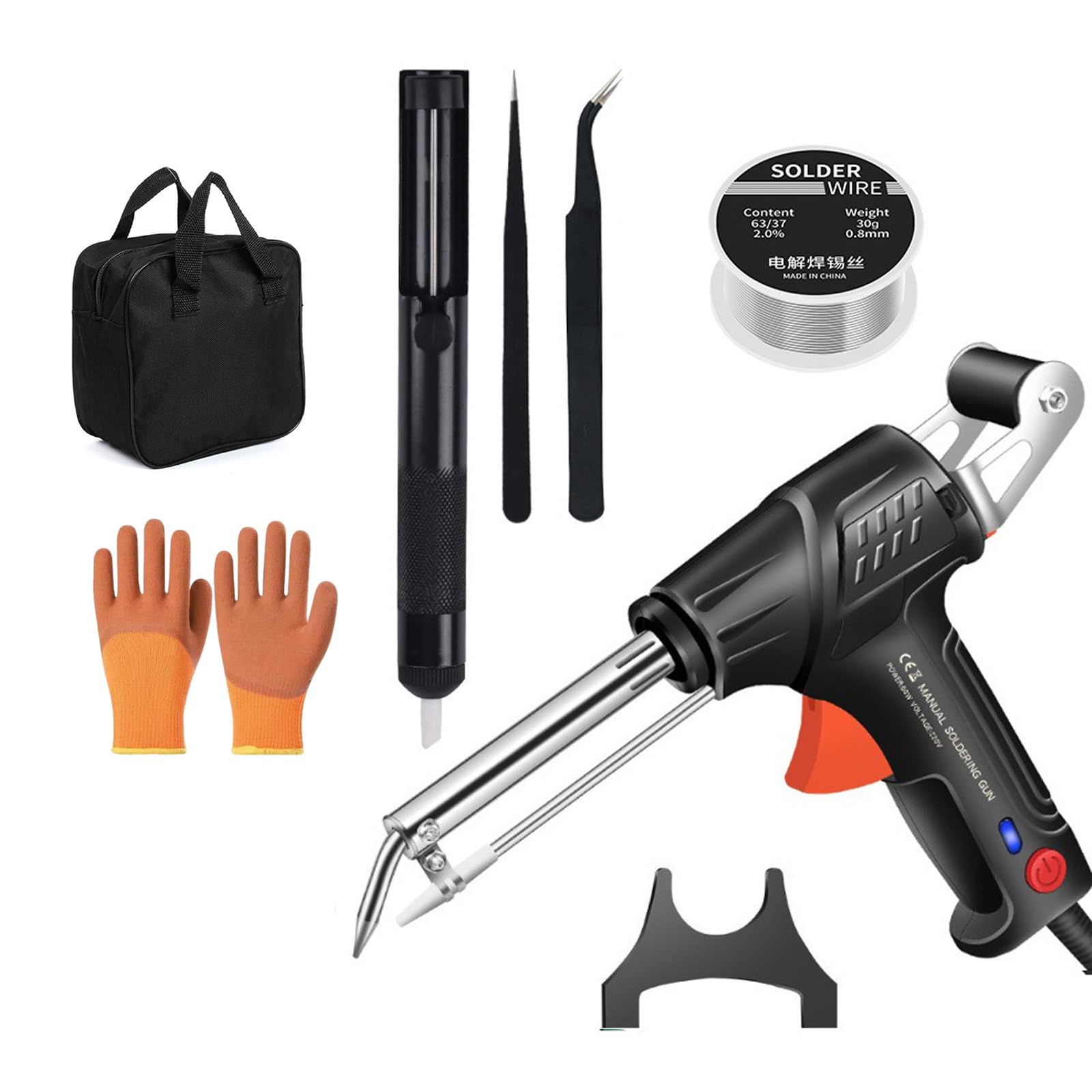 Machine de soudage laser, machine de soudage laser multifonctionnelle portable, machine de soudage laser pour métaux, machine de soudage laser portative, décapage, découpe (Black-5pcs Set)