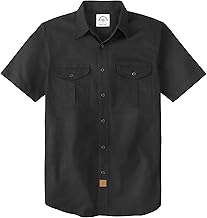 Dubinik® Hemd Herren Kurzarm Regular Fit Stretch Arbeitshemd Herren Button Down Freizeithemden Für Herren Baumwolle