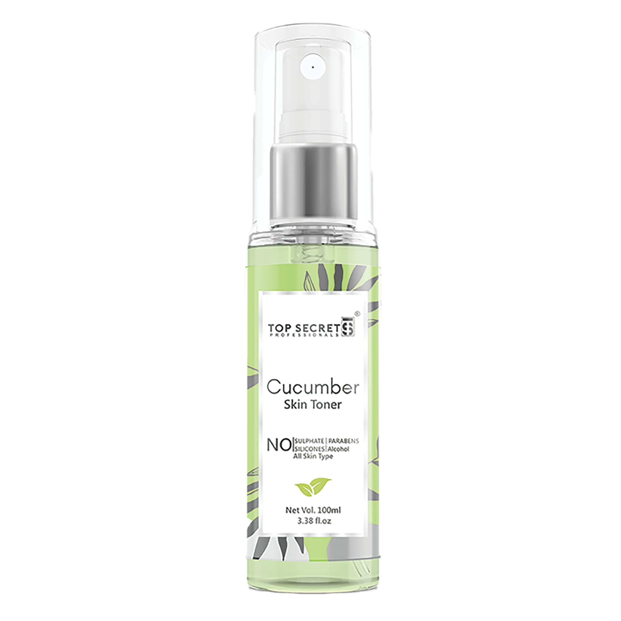 Top Secret Refreshing Skin Toner | Enriched with Cucumber Extract | Brightening Glowing Skin | For All Skin Types | 100 ml