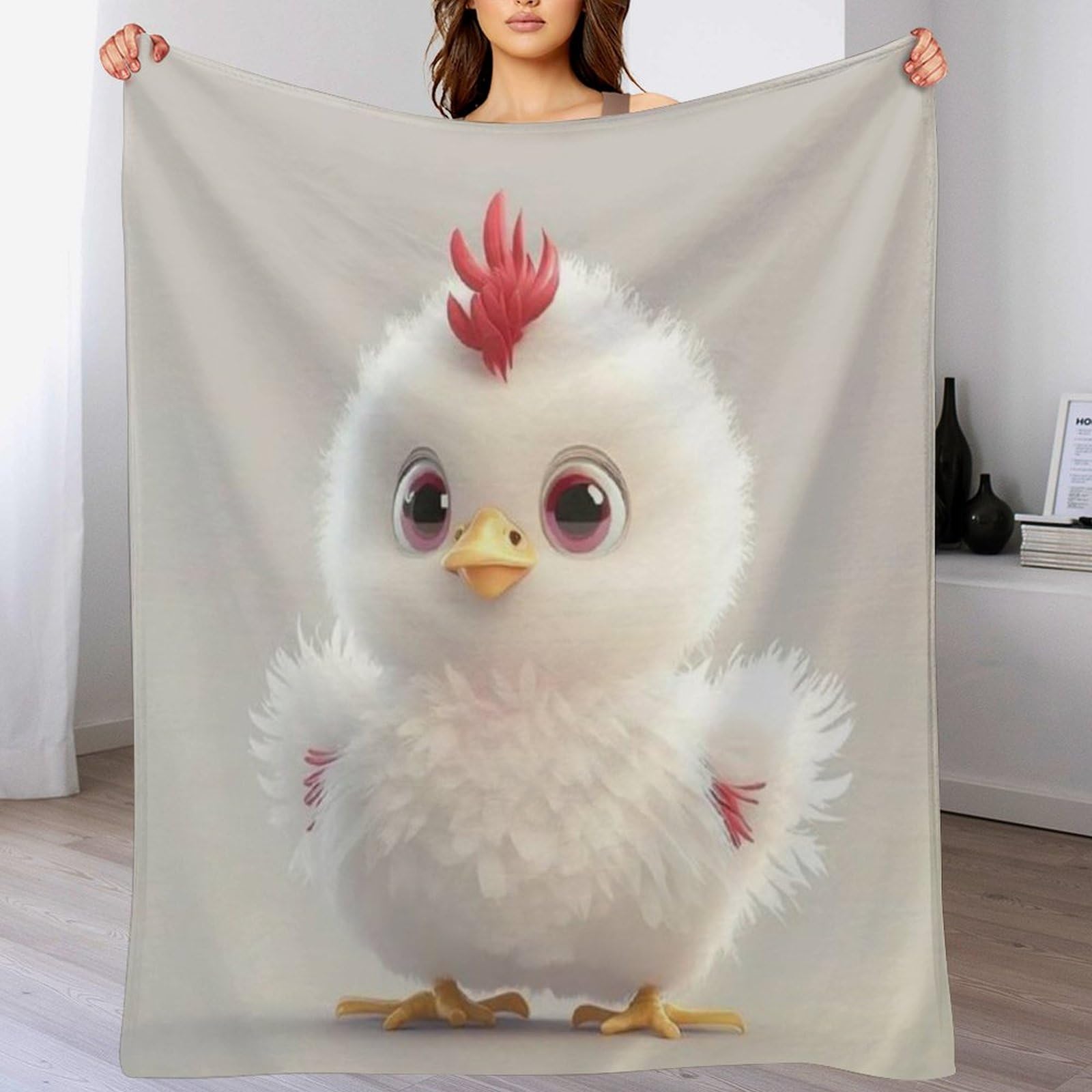 Couverture polaire flannel légère 180x200cm toutes saisons pour lit voyage