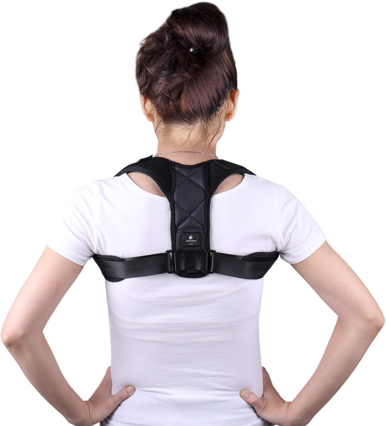 isermeo Geradehalter zur Haltungskorrektur Rückenstütze, Posture ...