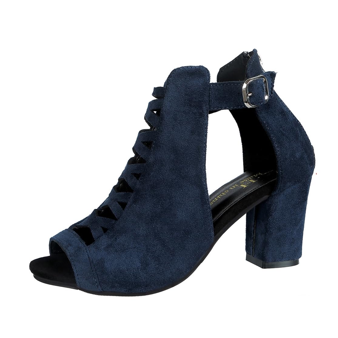 Women's Fashion Lace-up Stiletto Heels Gladiator Sandals Open Toe Clear Cross Backstrap Summer Dress Shoes Pumps