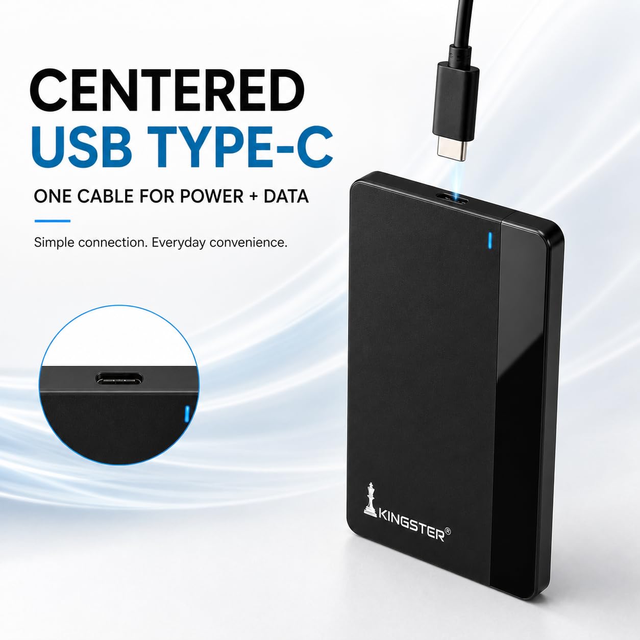 KINGSTER 1TB Portable External Hard Drive, Up to 145 MB/s, USB 3.0 2.5-Inch HDD, Ultra-Slim Plug & Play Backup Drive for Windows PC, Laptop and Mac, 1-Year Warranty, Black — Amazon image 8