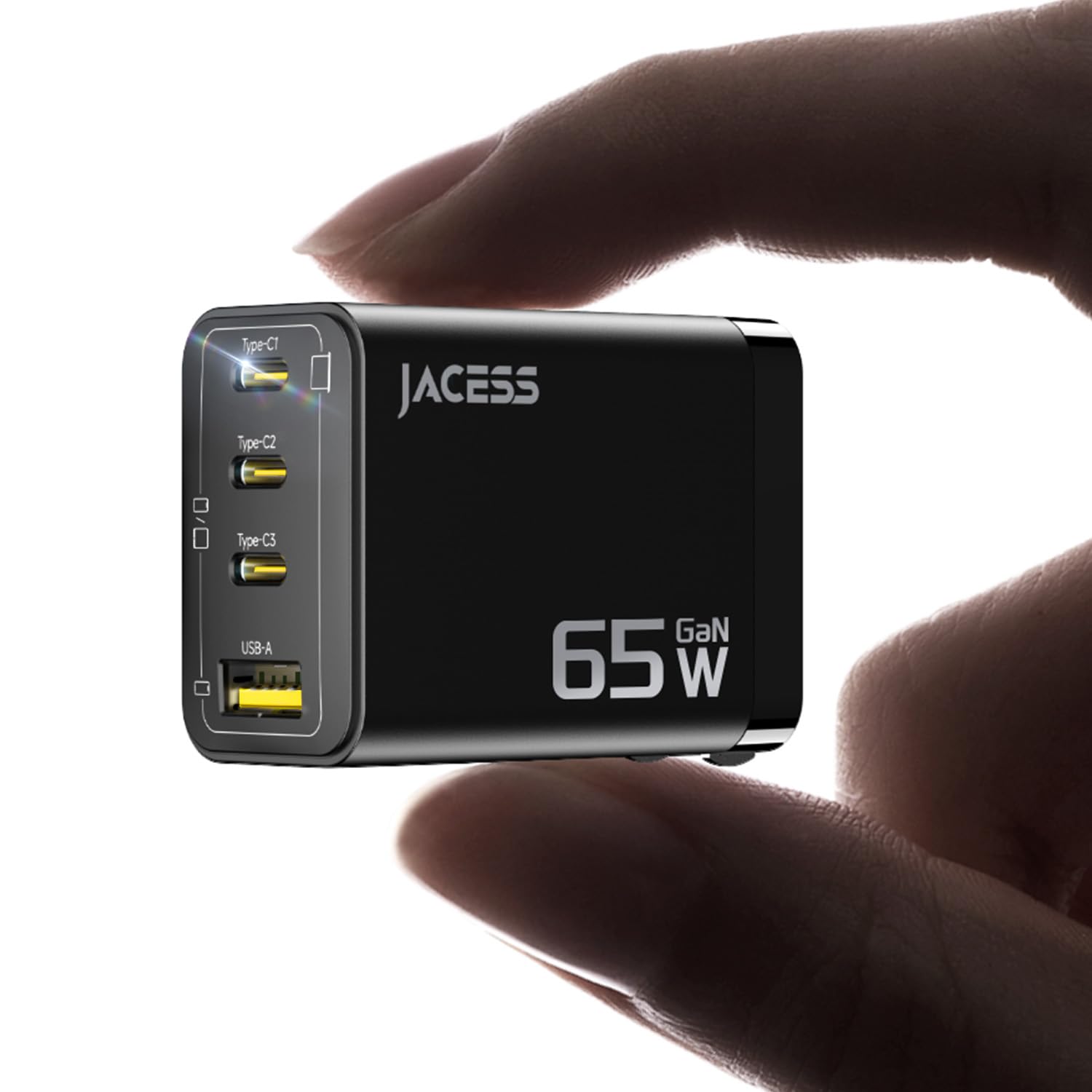 Amazon | 65w 4ポート PD 急速充電器 【世界最小クラス·超軽量·極小型