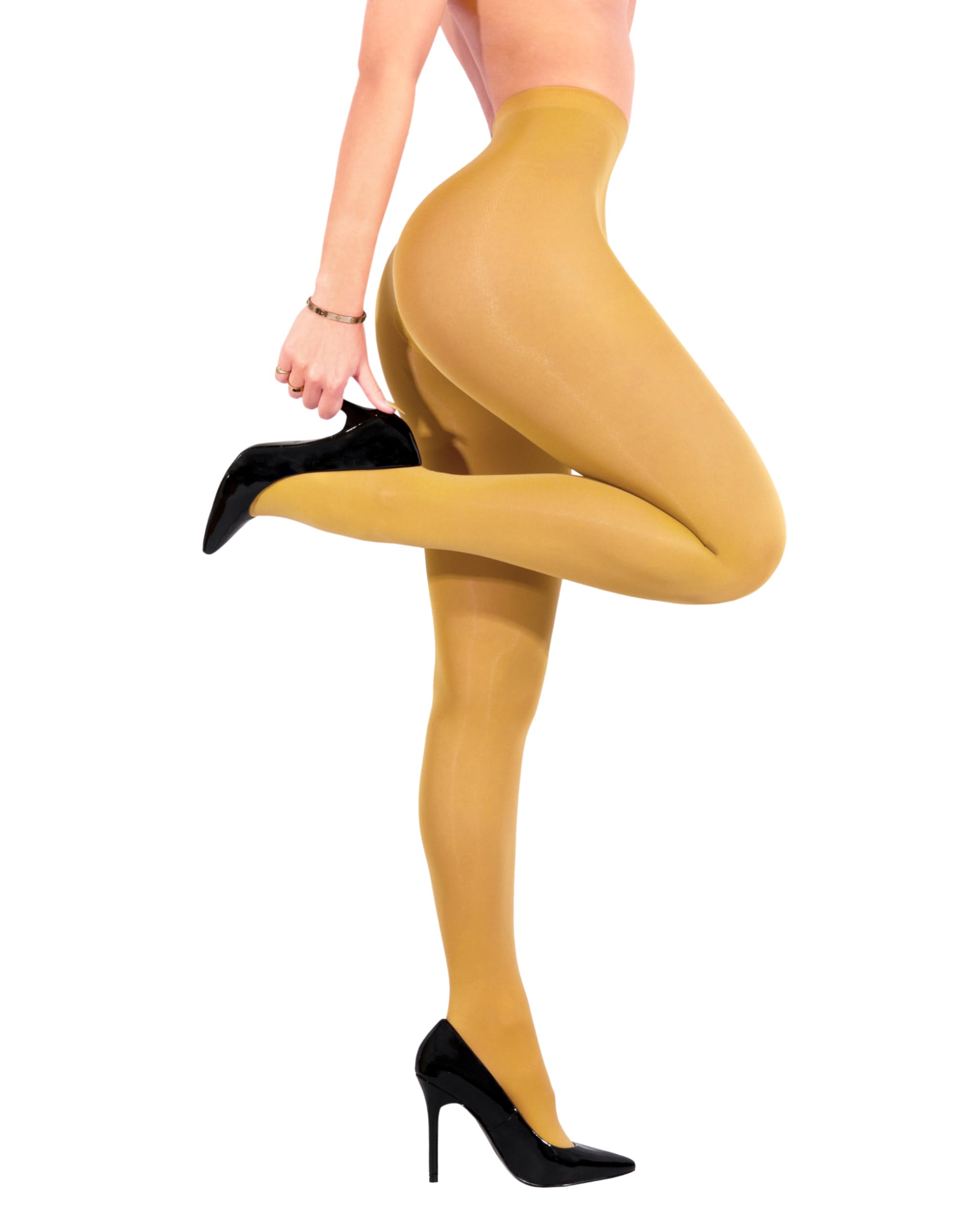 sofsy Strumpfhose Damen 40 DEN blickdicht | Weiche Microfaser | Mattes Finish | Komfortbund | Made in Italy | S-XXL