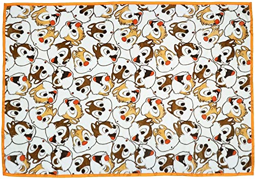 丸眞 毛布 ディズニー チップ&デール フルフェイス ブランケット H200×W140cm かわいい ふわふわ おしゃれ 防寒グッズ 2245029300