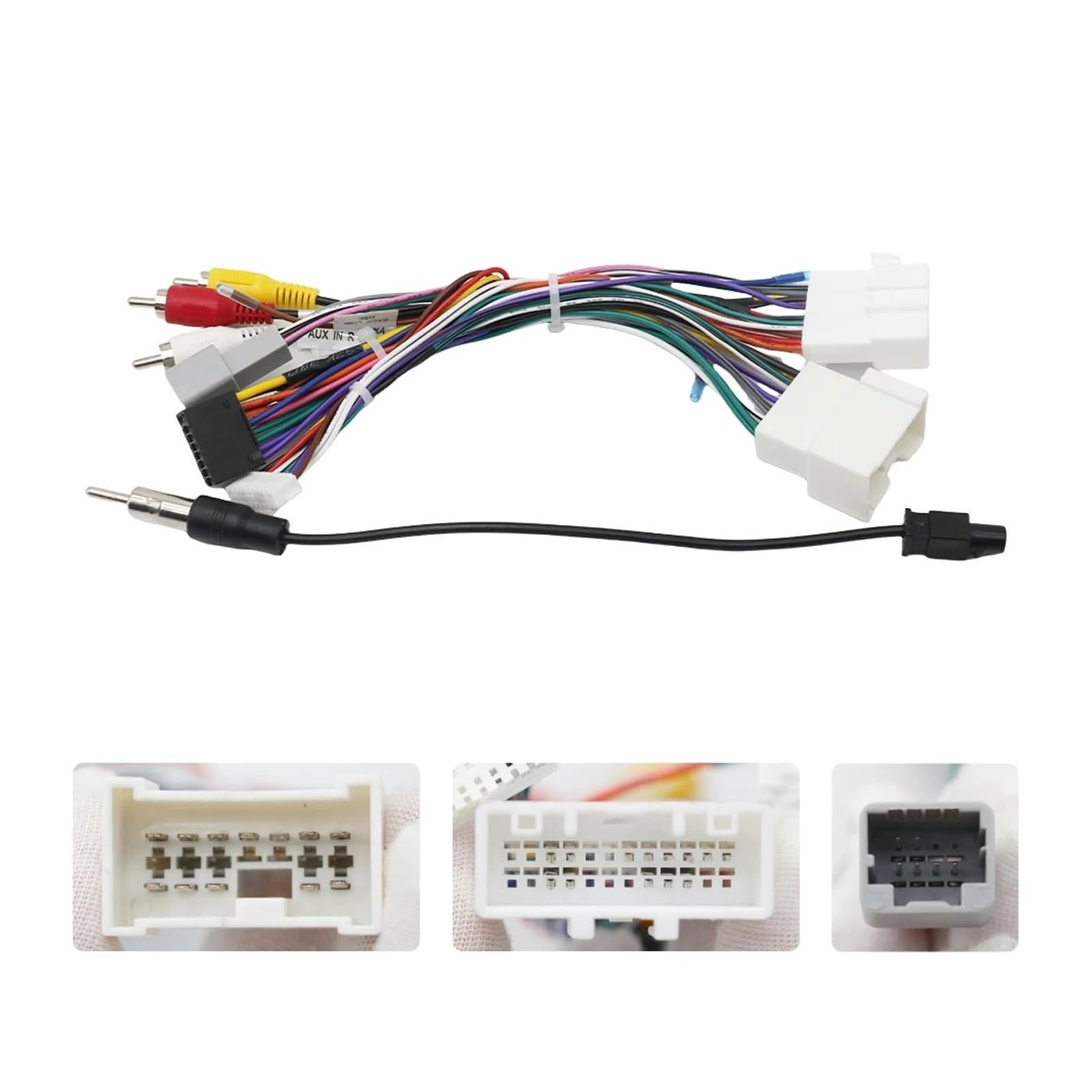 Auto-Radio Blende Fascia 16 Pin Stecker Auto Android Kabel Adapter 2 Kabelbaum CAN Bus Decoder Für Clio 4 Für Captur Für Trafic Für Duster Für Sandero