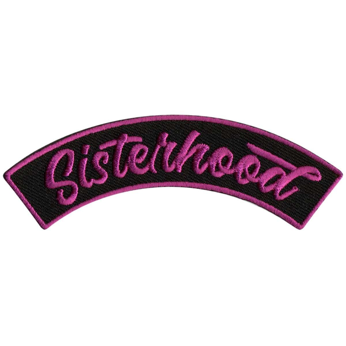 Hot Leathers Sisterhood 4” X 1” Top Rocker Patch PPM4152-4 Width x 1 Height Inches