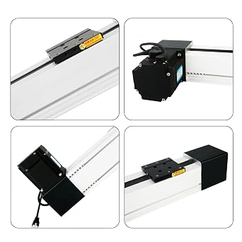 FUYU Linear Guide Belt Drive High Speed Max 3m/s CNC Linear Stage Linear Rail Linear Motion Product with Nema34 Stepper Motor 1200mm Stroke