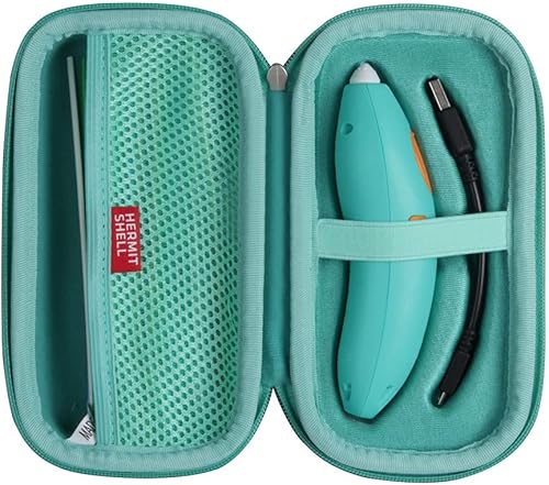 Hermitshell Estuche rígido de viaje para 3Doodler Start Essentials 2022 juego de bolígrafos 3D azul