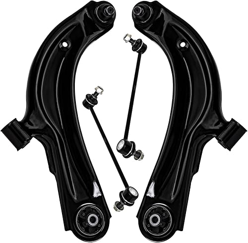 Miniatura 299 de Detroit Axle - Kit de brazos de control delanteros de 4 piezas para Chevrolet Aveo Aveo5 Pontiac G3 Wave Wave5 Suzuki Swift+, 2 brazos de control