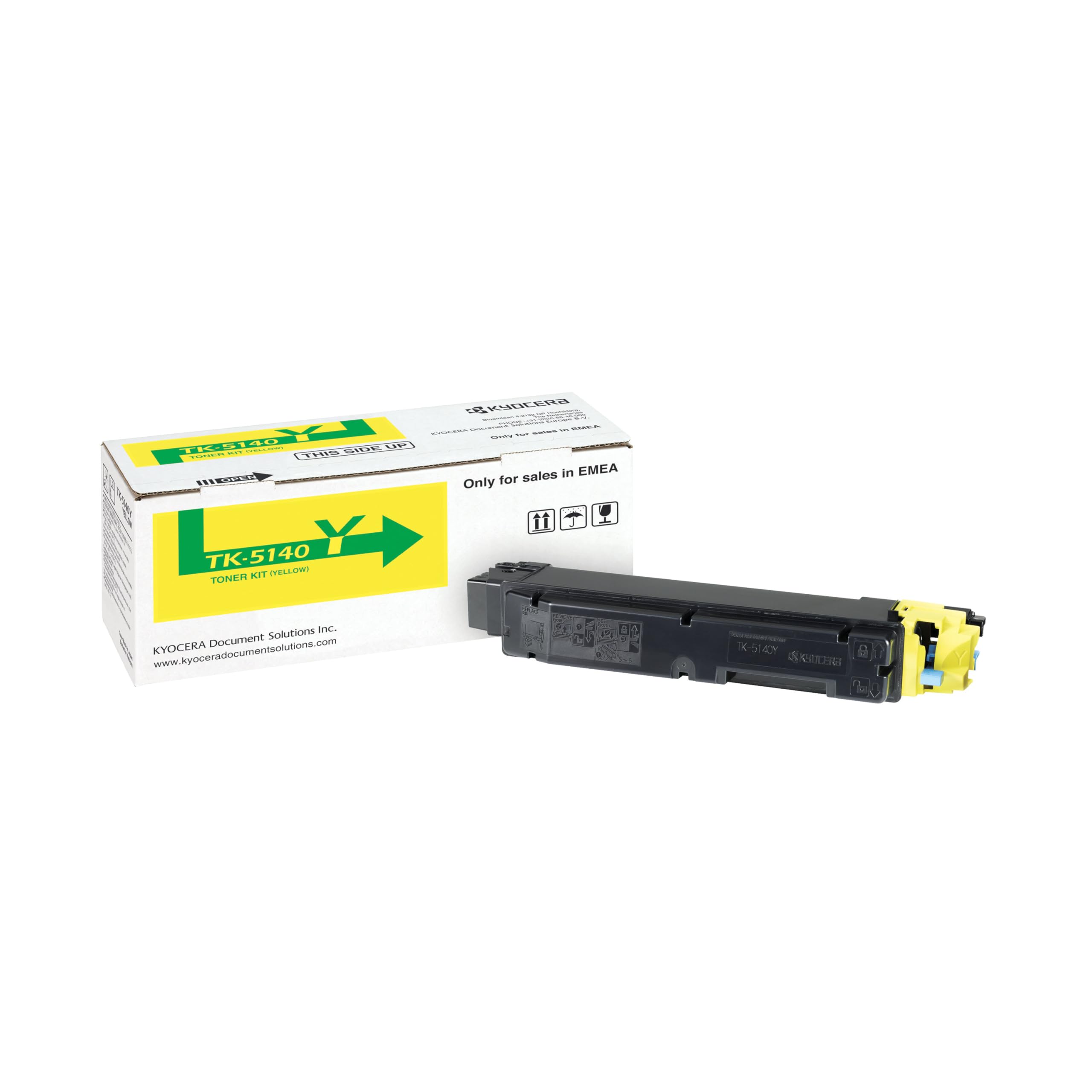 Kyocera 1T02NRANL0 TK-5140Y Tonerkartusche Seiten gelb, 5000
