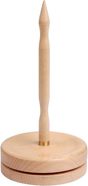 KnitPro KP35006 Winding Accessories Natural Yarn Dispenser, Wood, Multi-Colour