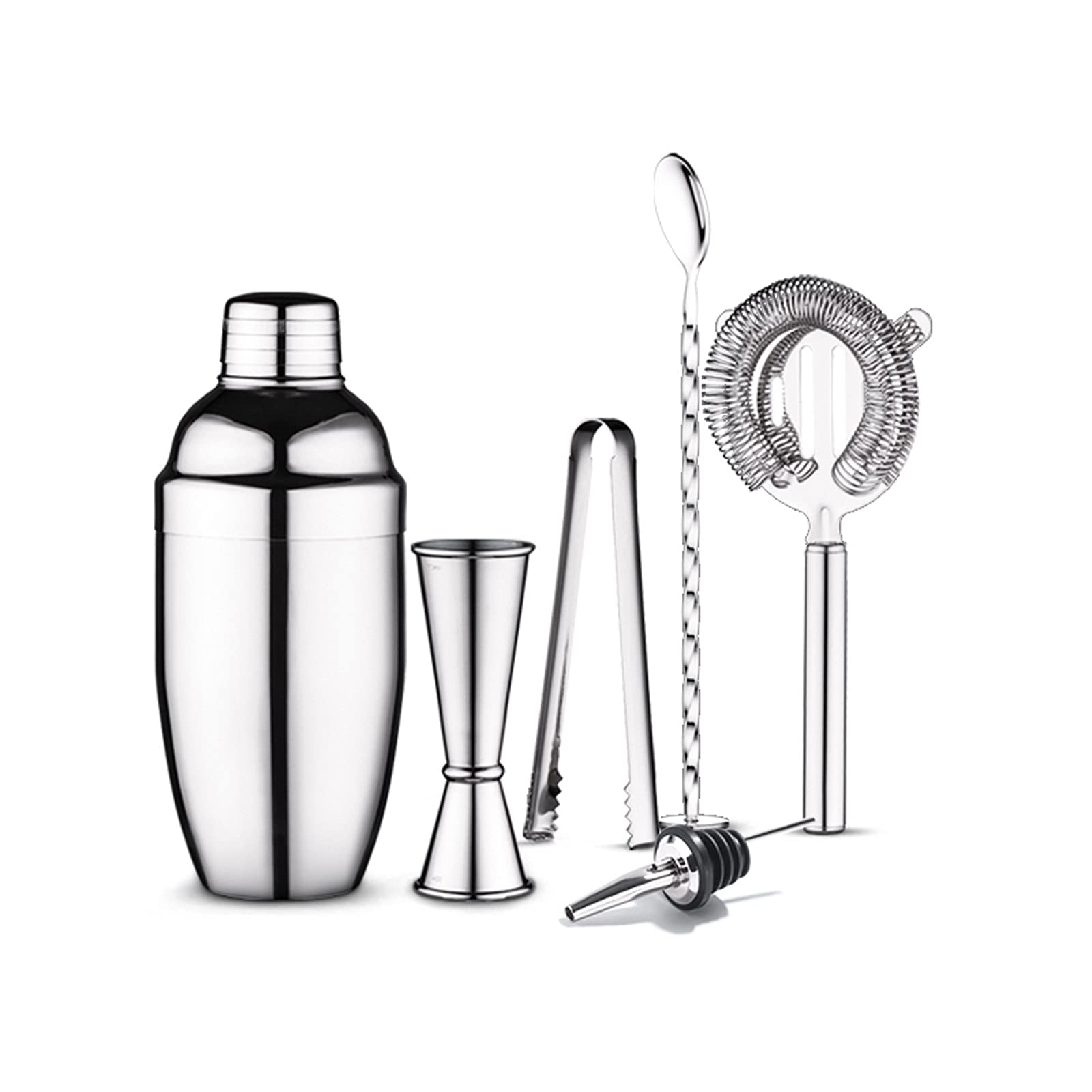 Shaker do koktajli Pij blender Zestaw Shaker Cocktail Set Barman Zestaw Koktajlowych Koktajl Shaker Bar AKCESORIA DO HOME BAR SET Shaker Bar (Kolor: F)