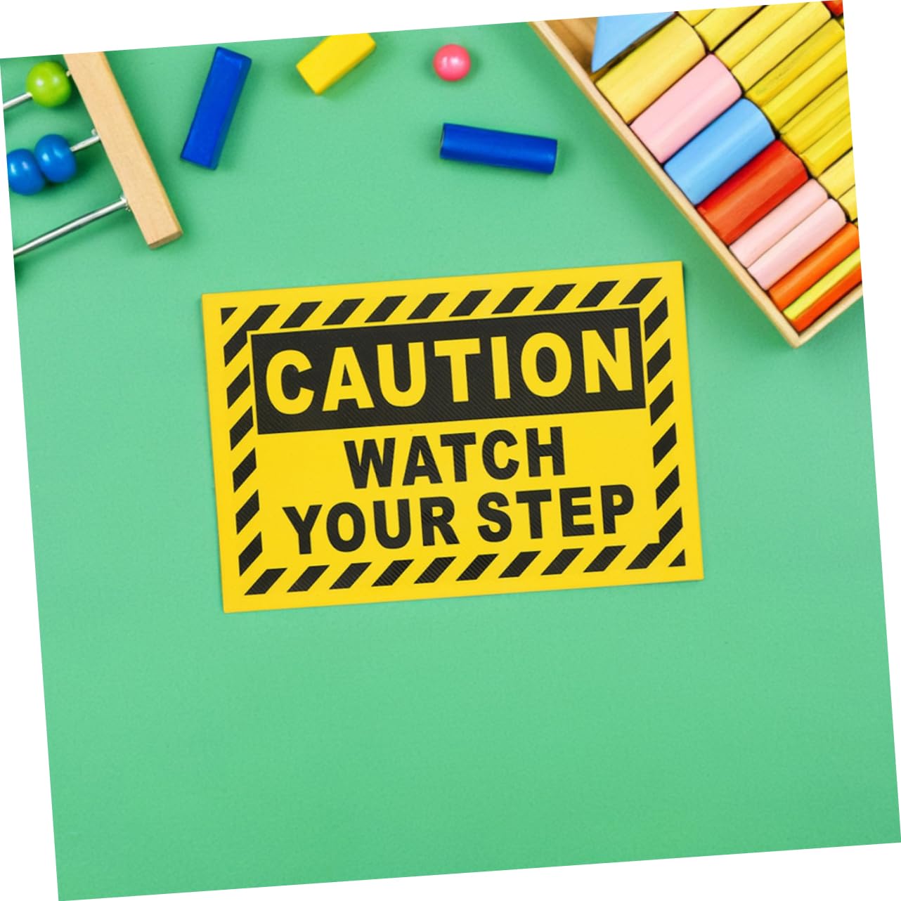 PVC Anti Slip Floor Marker Sign for Stairs Indoor Use