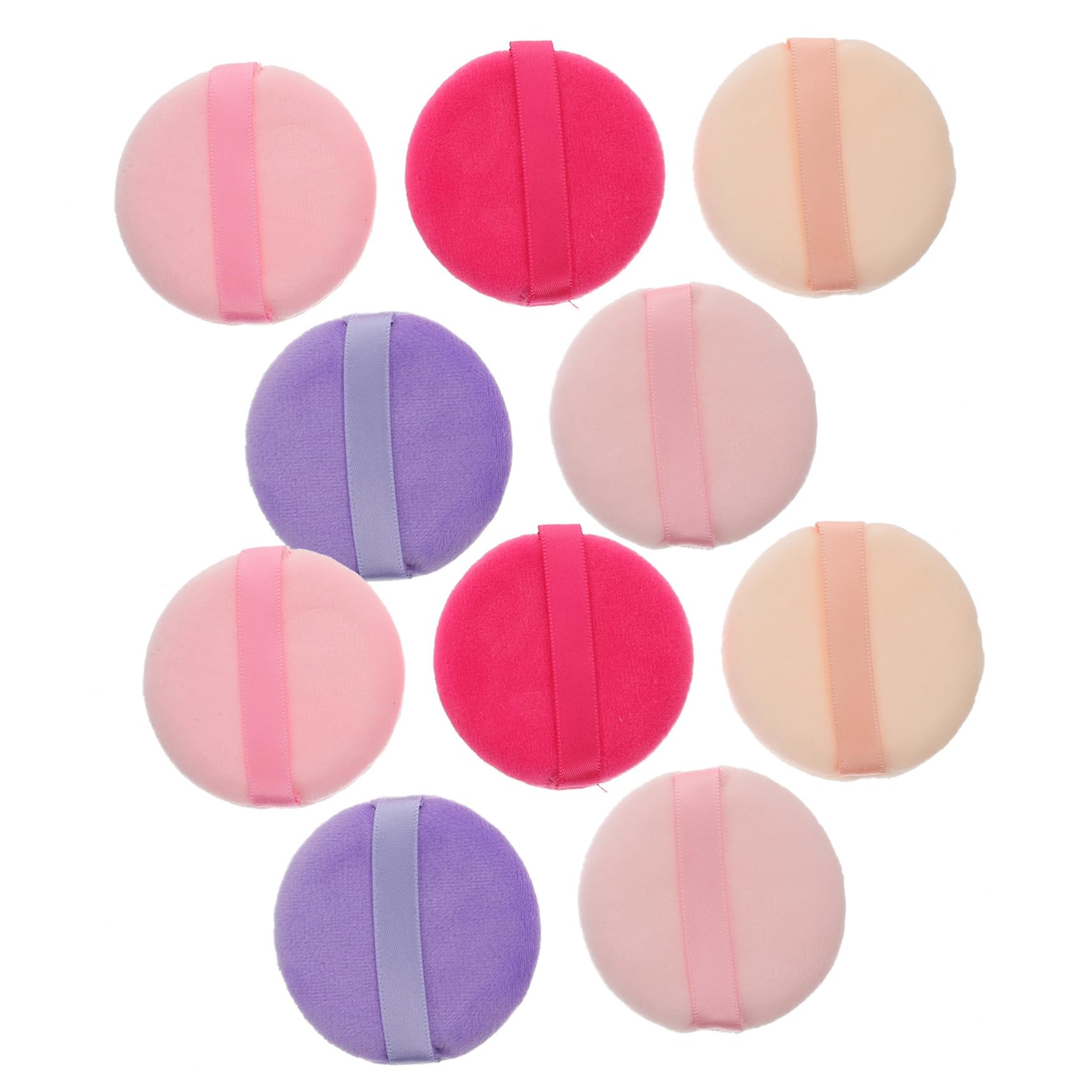 Ipetboom Travel Makeup Puff 2 Boxes of Lady Makeup Sponges Setting Powder Puff for Foundation Color