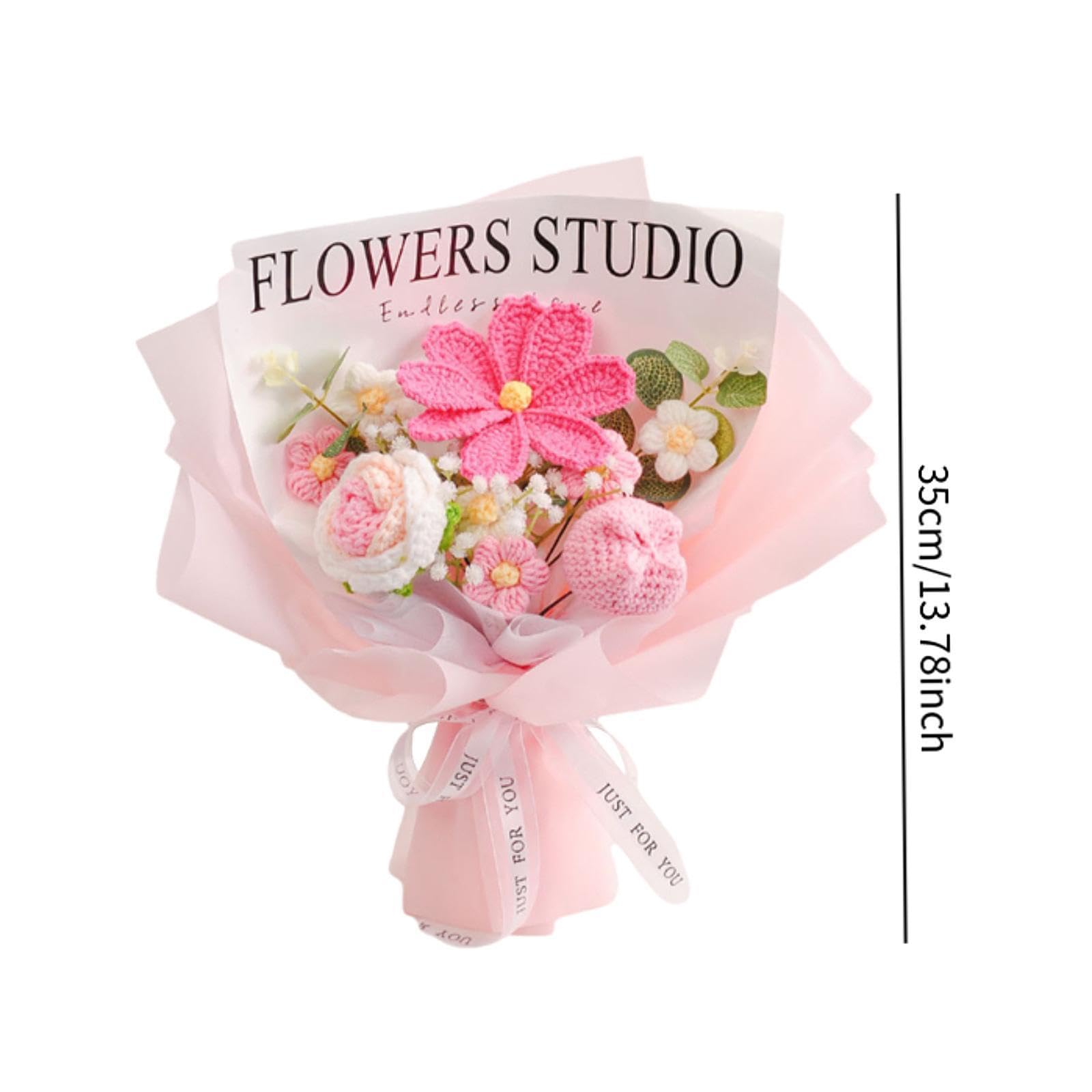 Amazon｜Toysmith かぎ針編みの花束 手作りのニットブーケ
